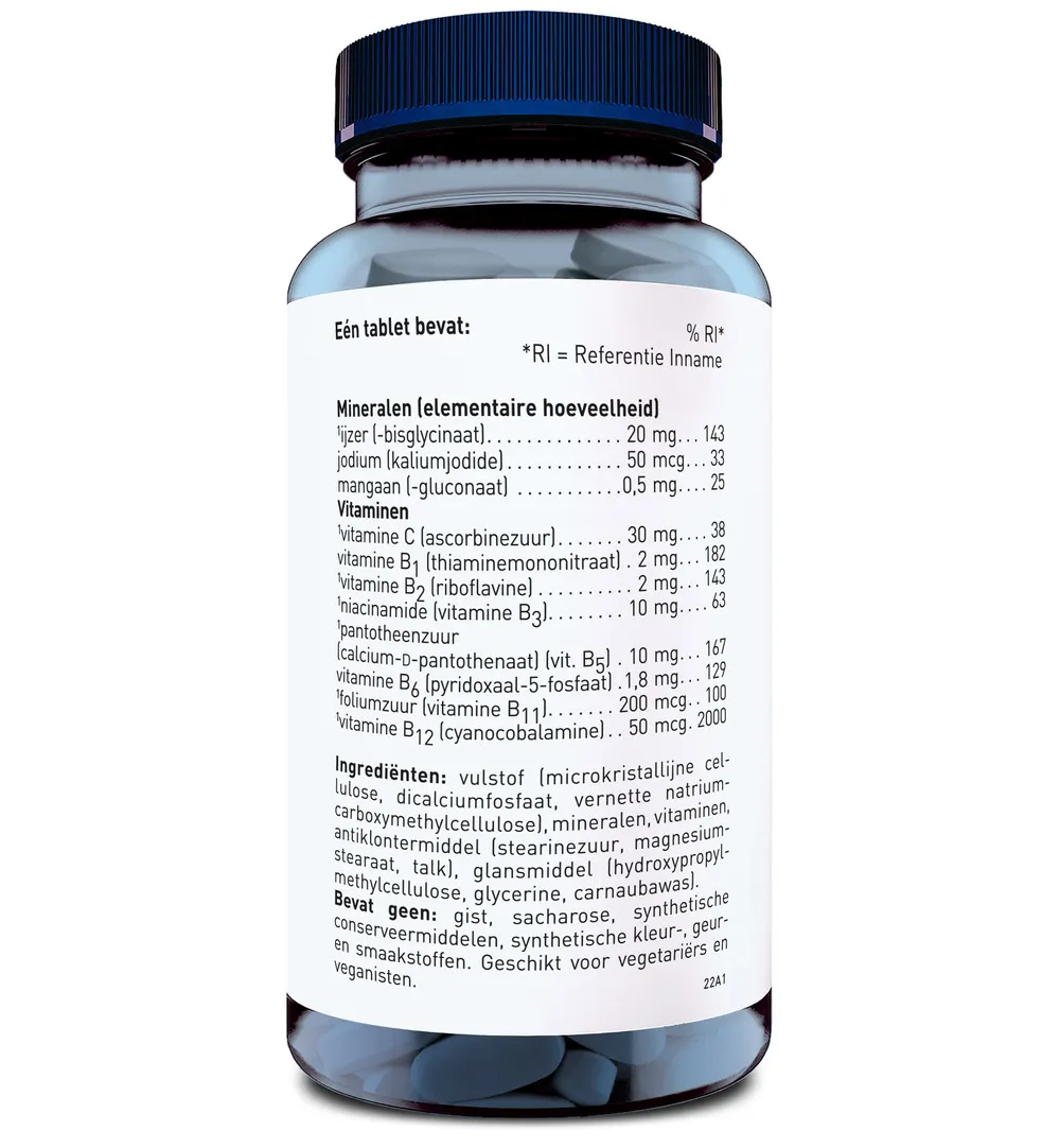 Orthica IJzer 20 complex (90 tabletten)