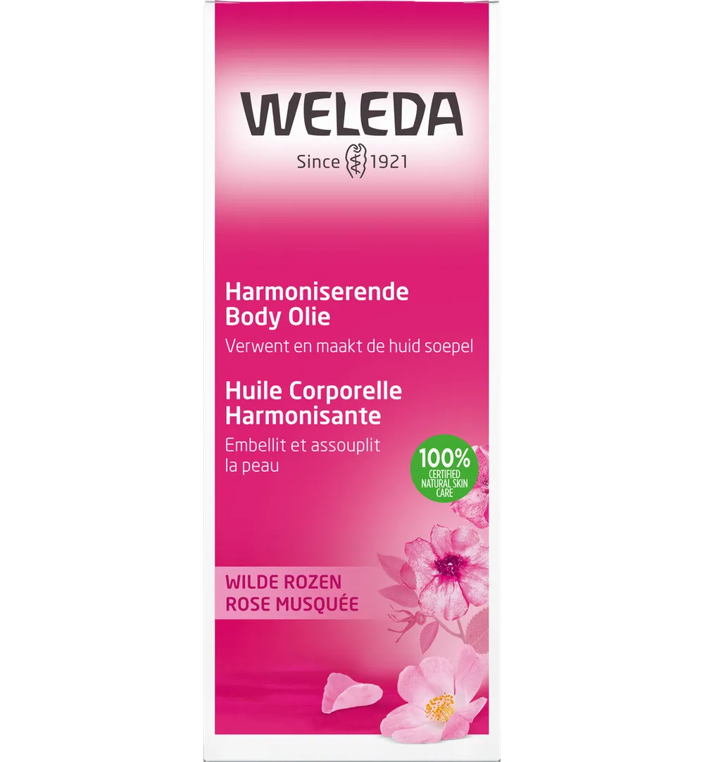 WELEDA Wilde rozen harmoniserende body olie (100 ml)