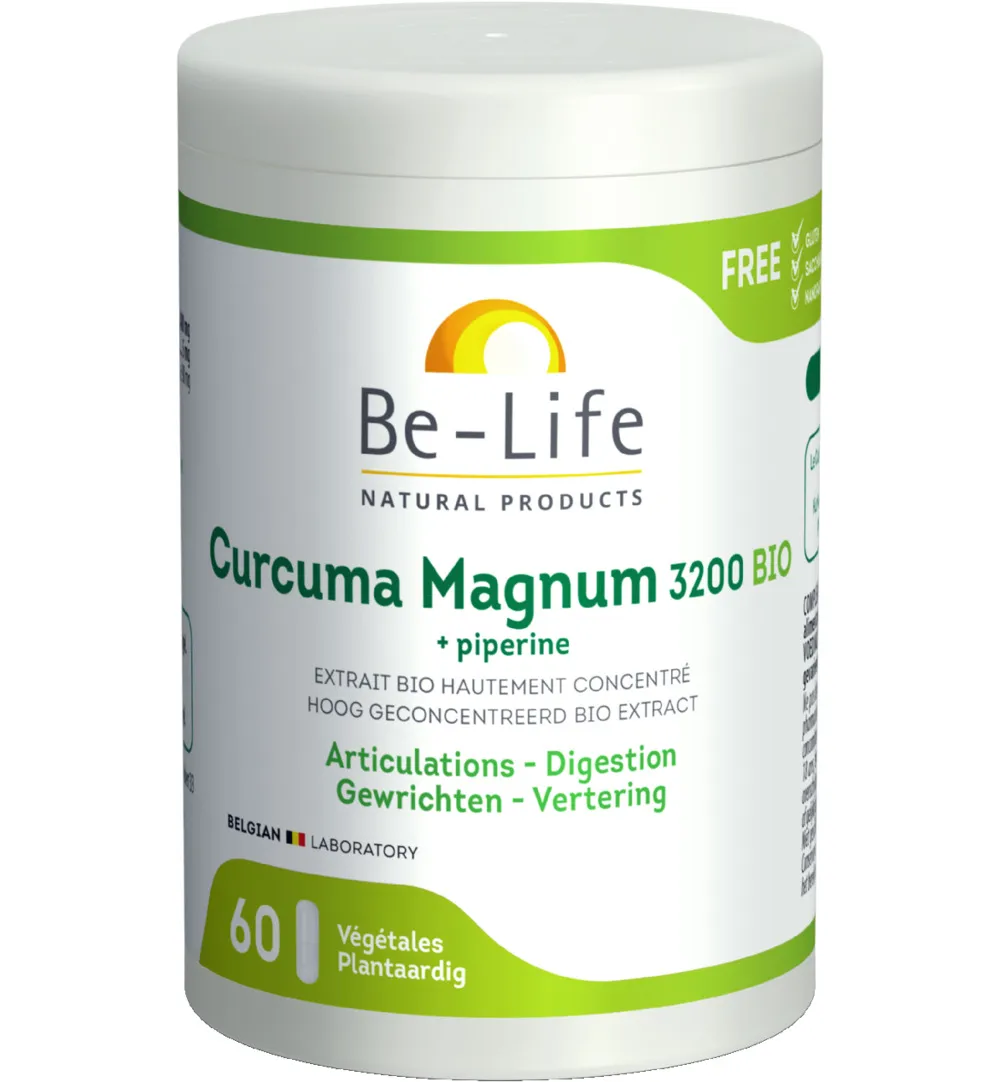 Be-Life Curcuma magnum 3200 + piperine bio (60 softgels)