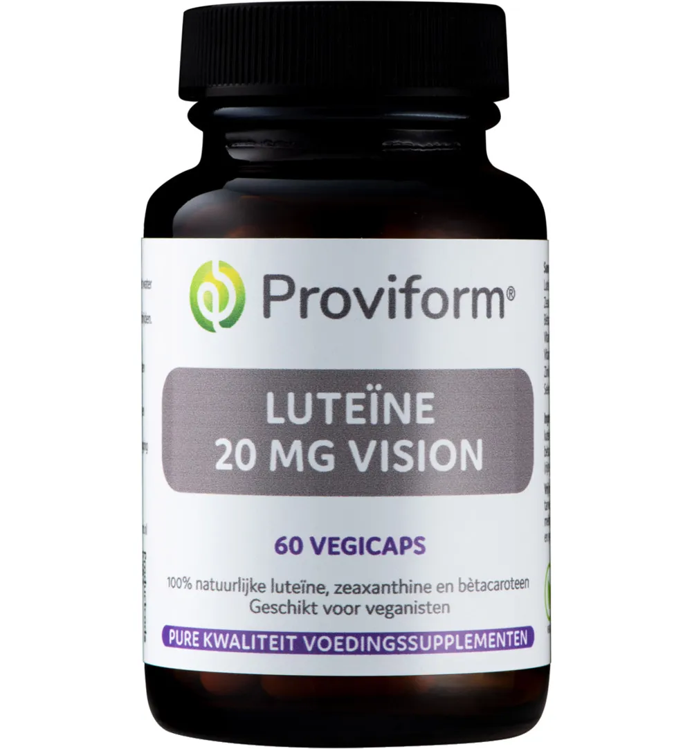 Proviform Luteine 20 Mg Vision (60 vega capsules)