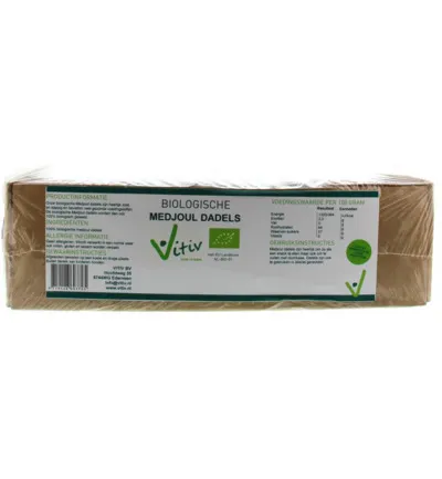 Vitiv Dadels Medjoul Doosje Bio (1000 gr)