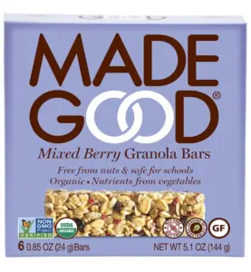 Made Goodgranola Bar Mixed Berries 24Gram Bio (6 X 24 gr)
