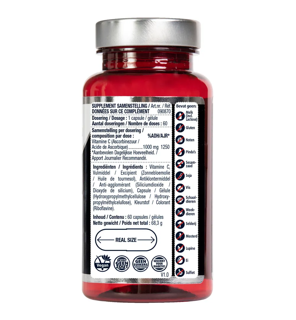 Lucovitaal Super Vitamine C 1000mg (60 capsules)