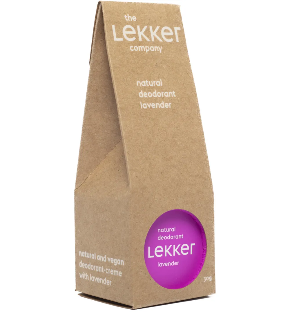 The Lekker Company Deodorant lavendel (30 gr)