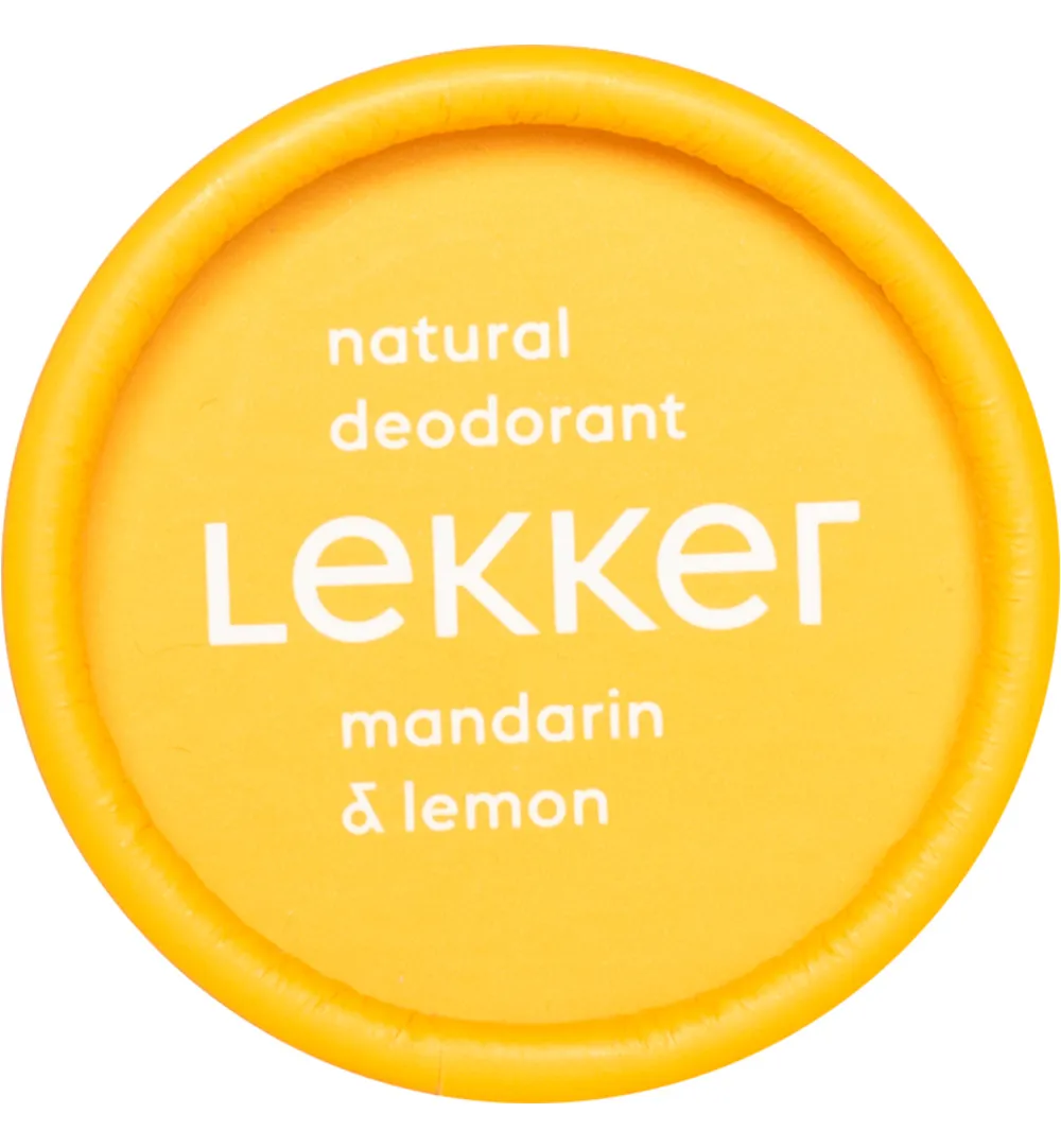 The Lekker Company Deodorant mandarijn & citroen (30 ml) - image 4