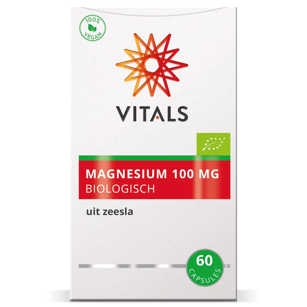 Vitals Magnesium 100mg Bio (60 capsules) - image 2