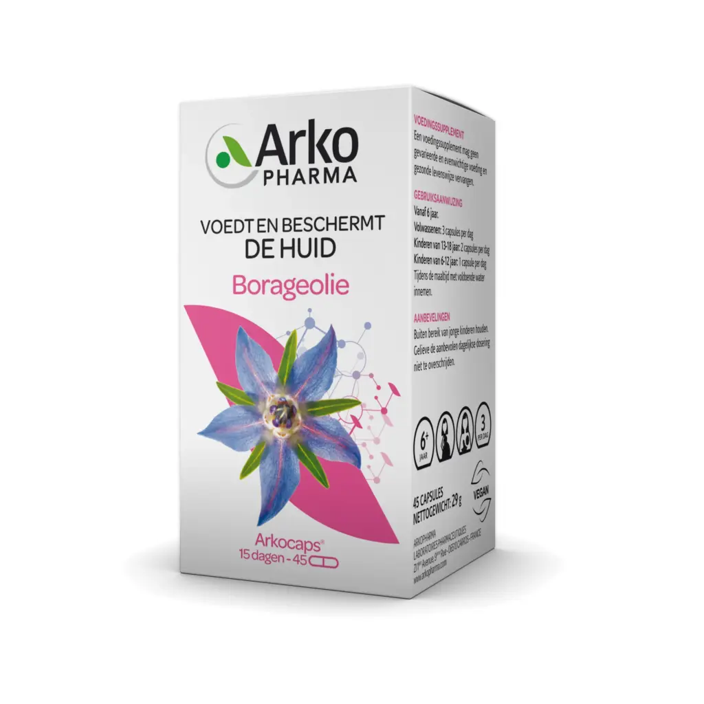 Arkocaps Borage Olie Bio (45 capsules)