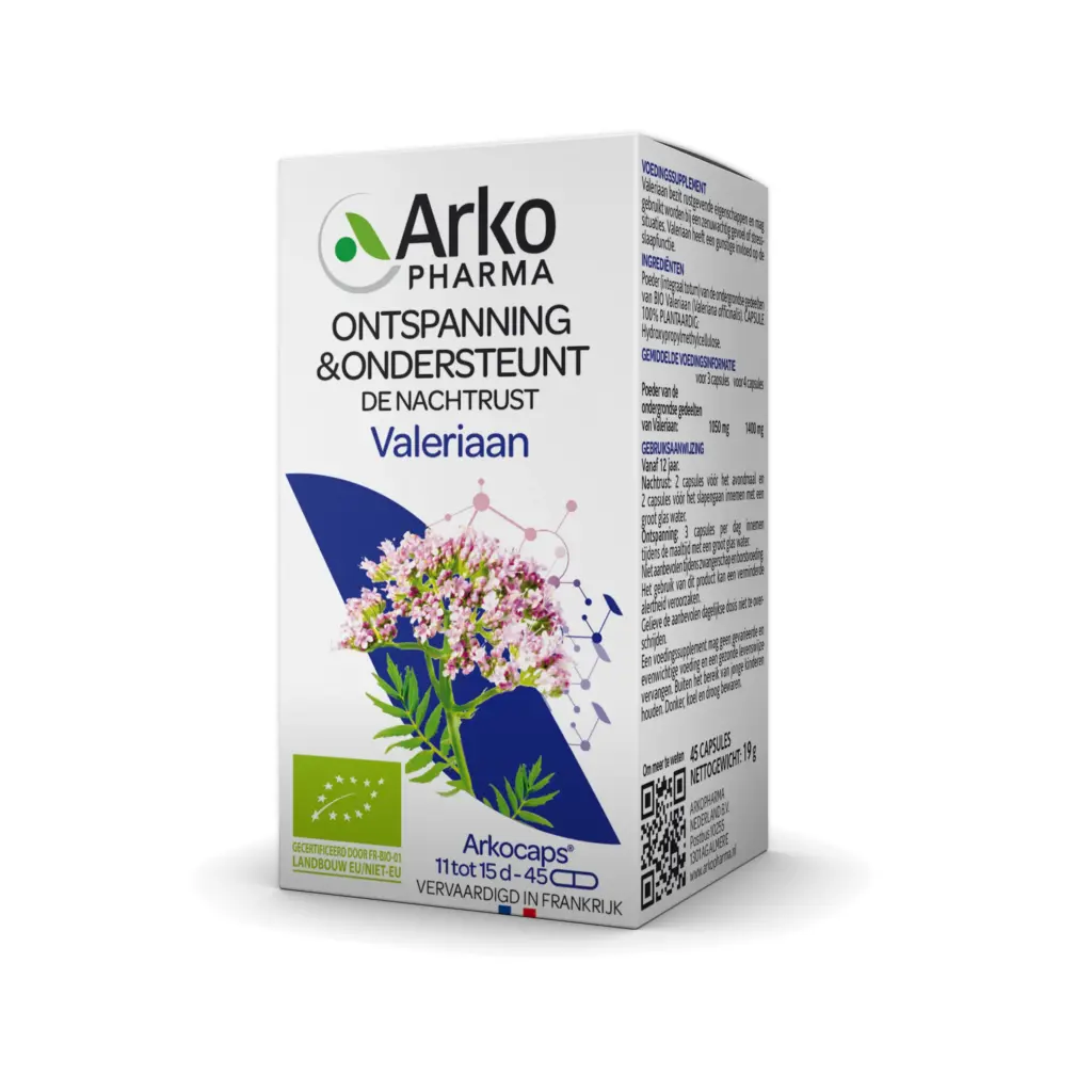 Arkocaps Valeriaan Bio (45 capsules)