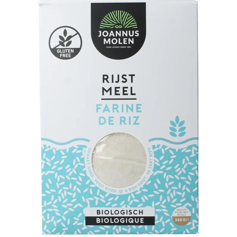Joannusmolen Rijstmeel Eerste Keuze Bio (350 gr)