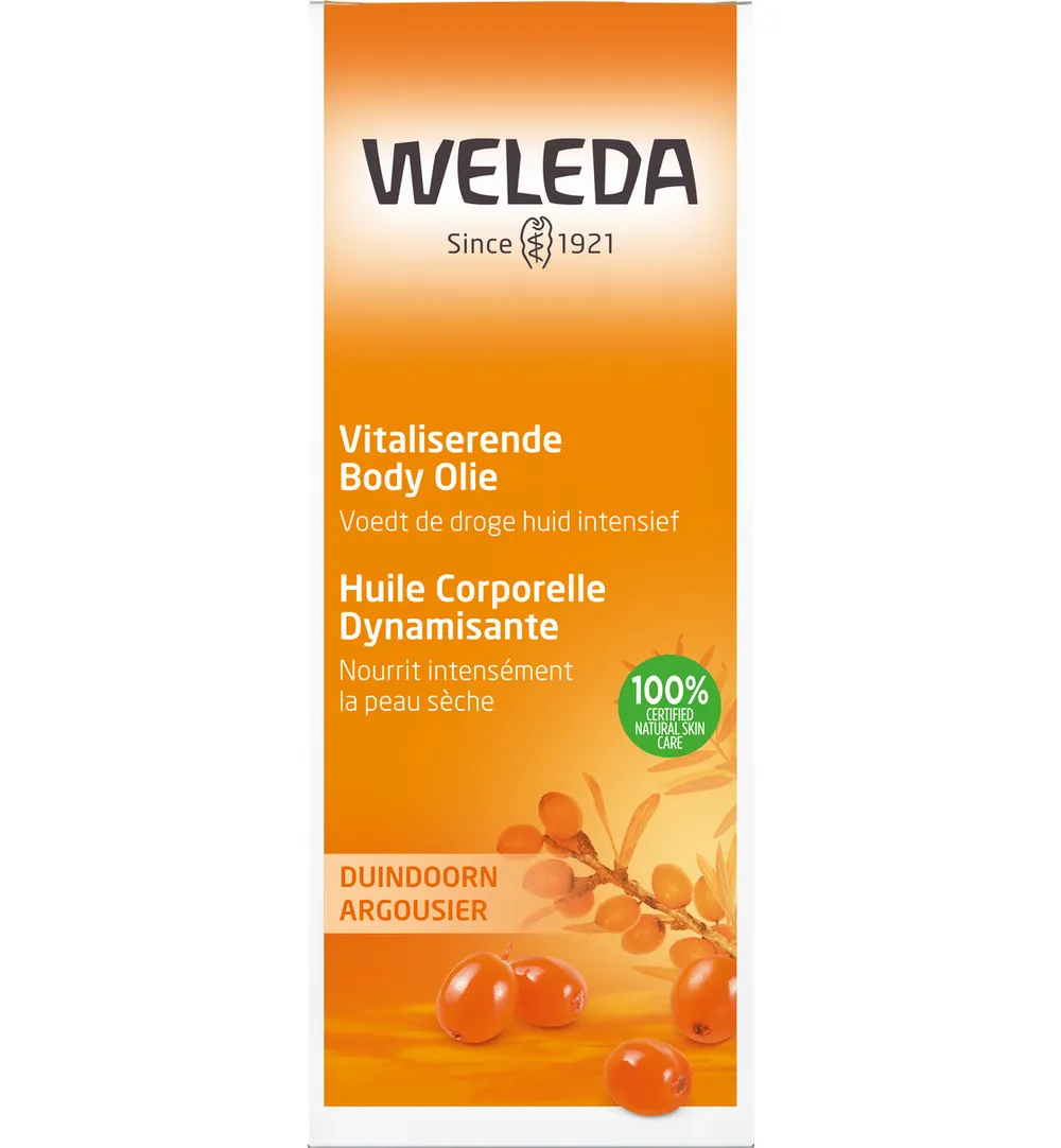 WELEDA Duindoorn vitaliserende body olie (100 ml)