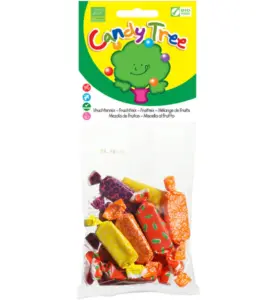 Candy Tree Vruchten toffees mix bio (75 gr)