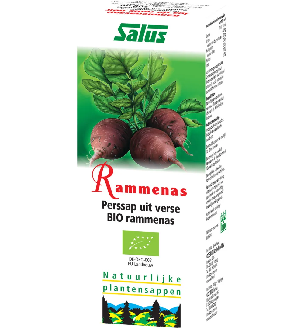 Salus Rammenassap bio (200 ml)