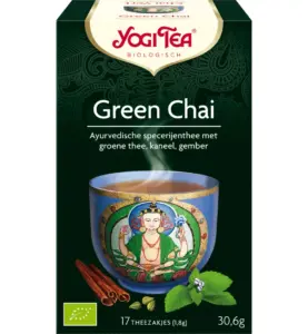 Yogi Teagreen chai bio (17 stuks)