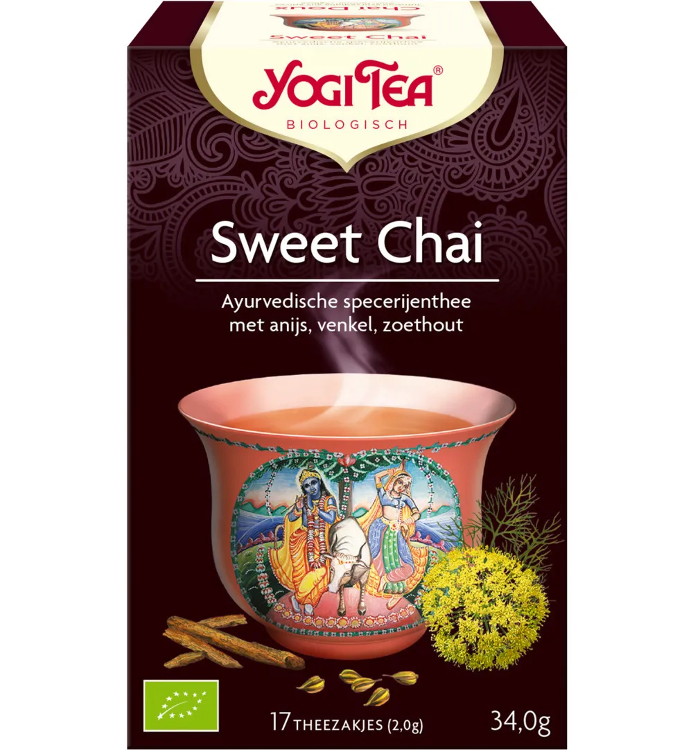 Yogi Tea Sweet chai bio (17 stuks)