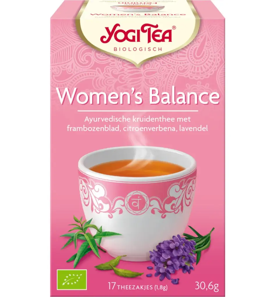Yogi Tea Women's balance bio (17 stuks)