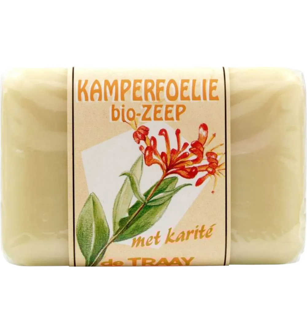 De Traay Zeep kamperfoelie/karite bio (250 gr)