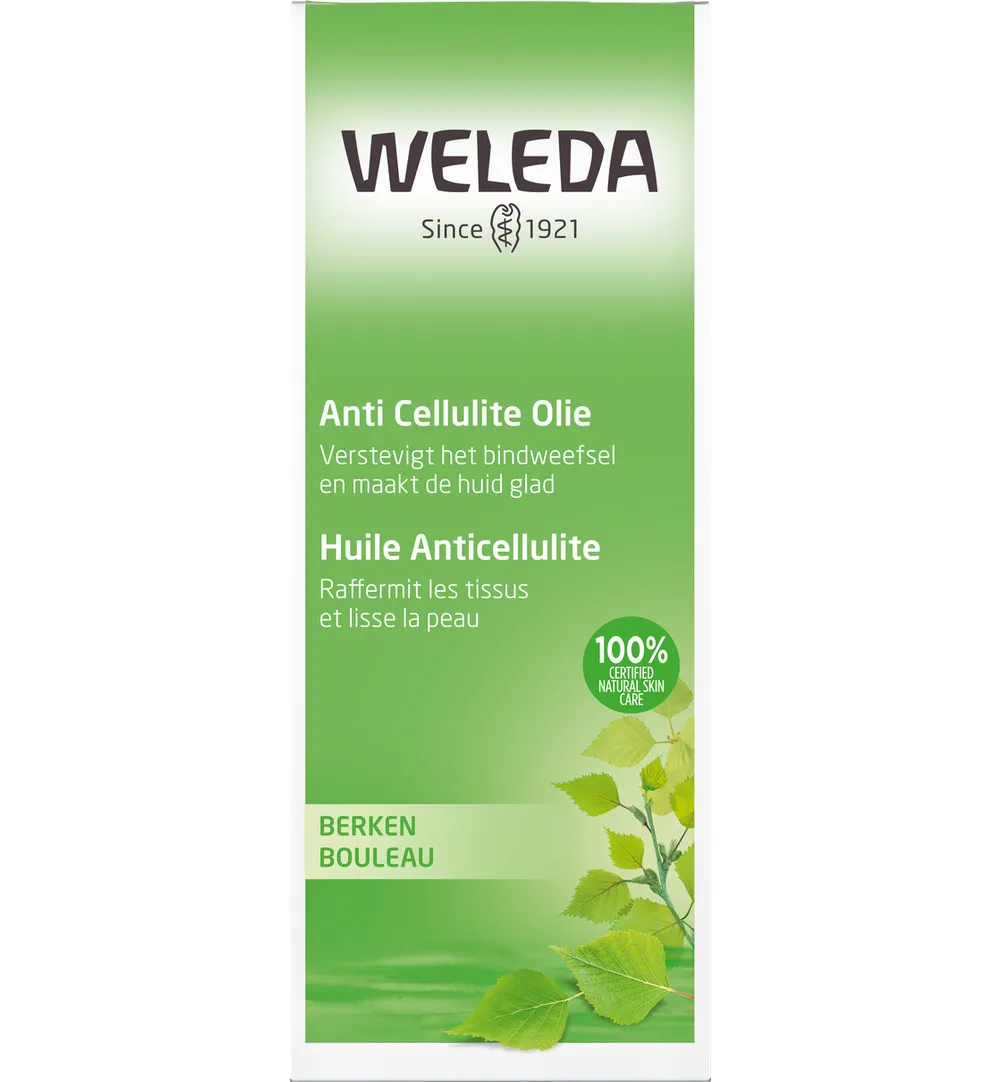 WELEDA Berken anti cellulite olie (100 ml)