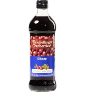 Terschellinger Cranberry diksap bio (500 ml)