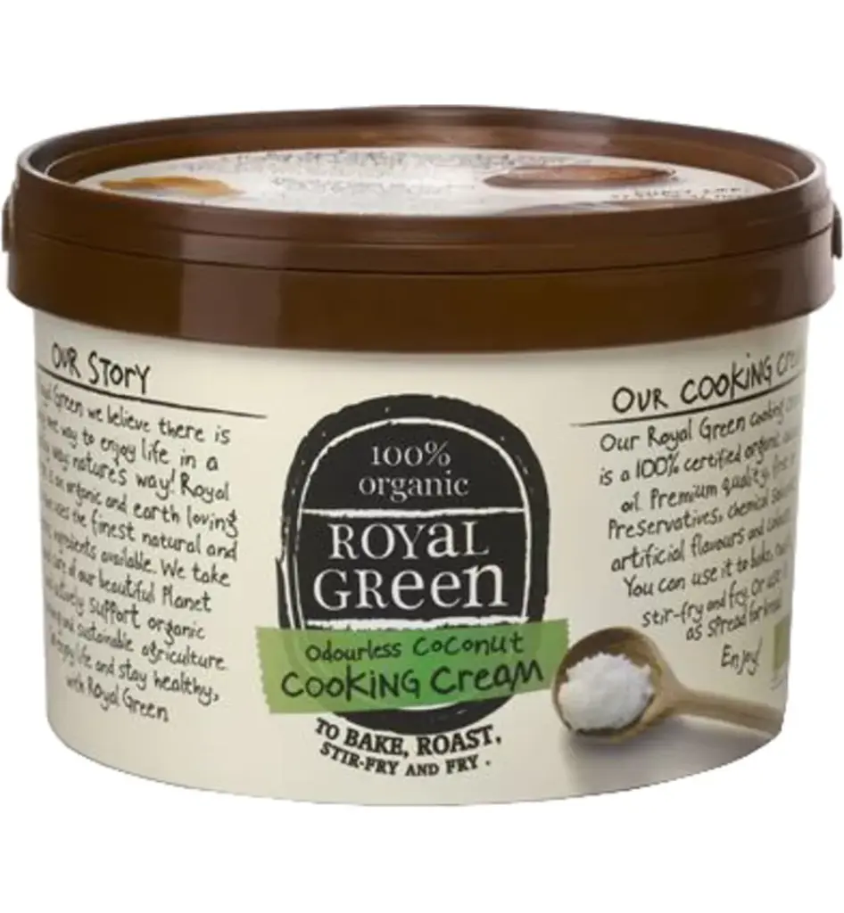 Royal Green Kokos Cooking Cream Odourless Bio (500 ml)