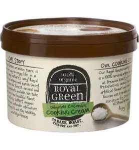Royal Green Kokos Cooking Cream Odourless Bio (2500 ml)