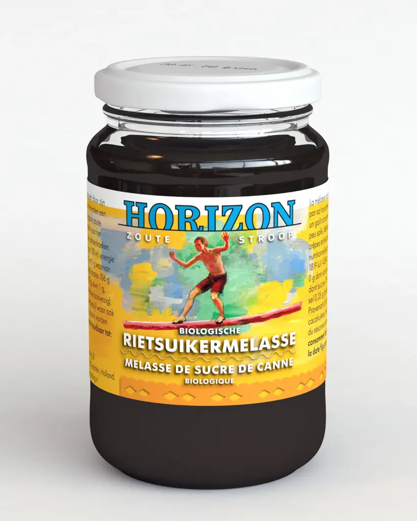 Horizon Rietsuikermelasse Eko Bio (450 gr)