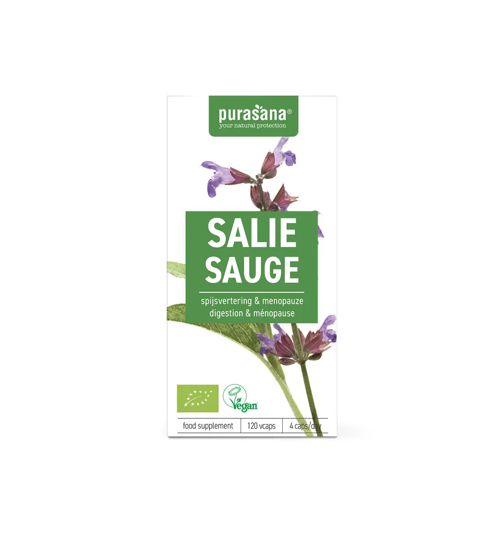 Purasana Salie/Sauge Vegan Bio (120 vega capsules)