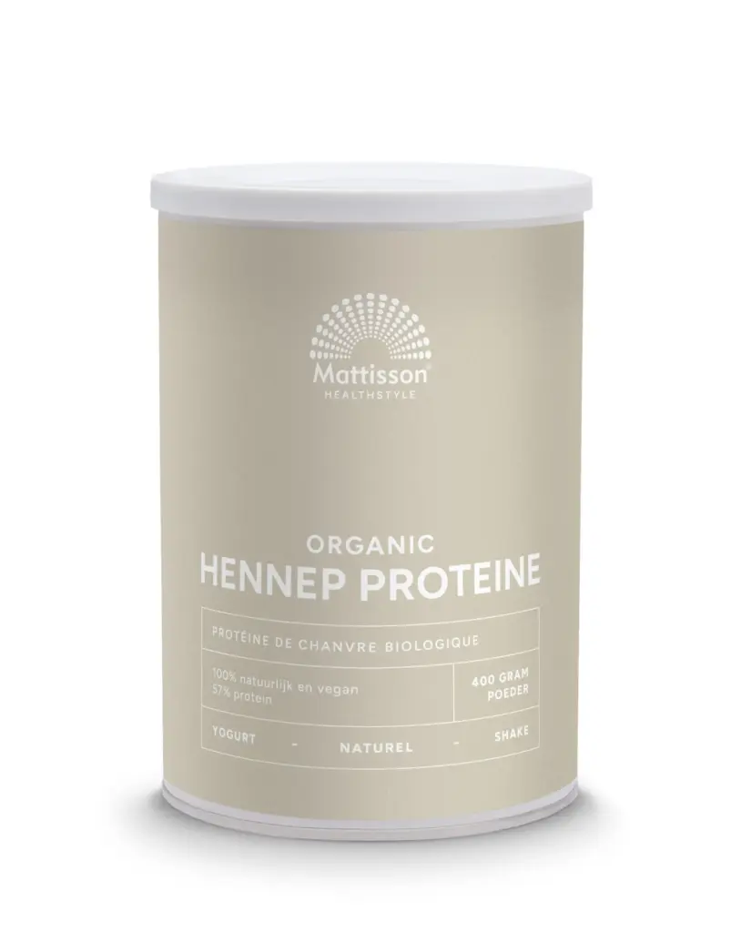 Mattisson Vegan Hennep Proteine 50% Bio (400 gr)