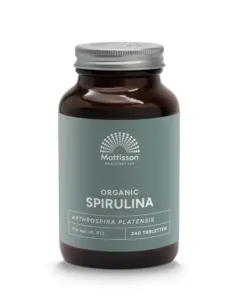 Mattisson Spirulina 500Mg Bio (240 tabletten)