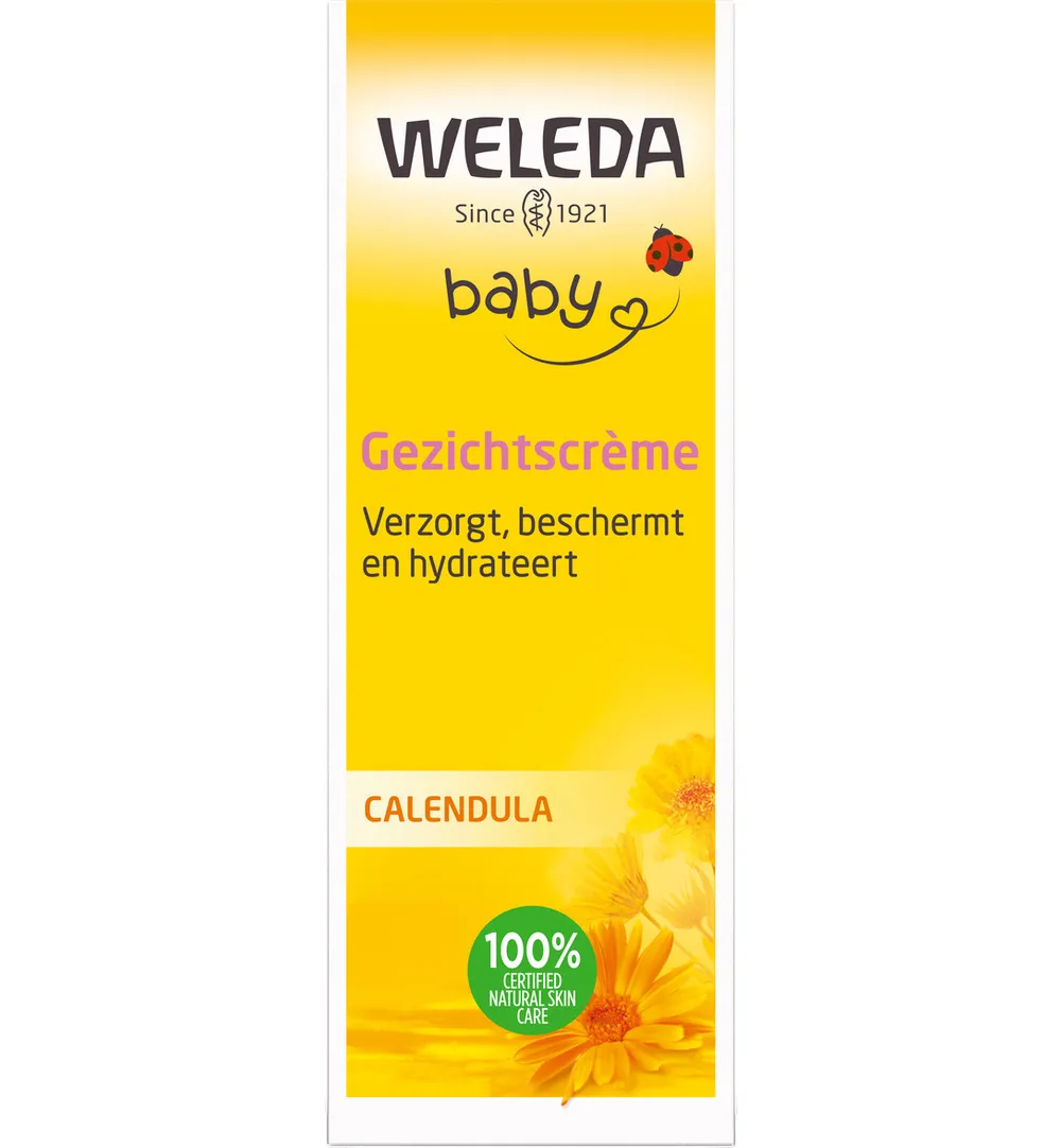 WELEDA Calendula baby gezichtscreme (50 ml)