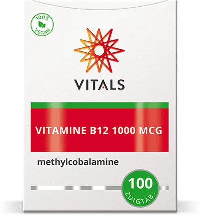 Vitals Vitamine B12 1000 Mcg (100 zuigtabletten) - image 2