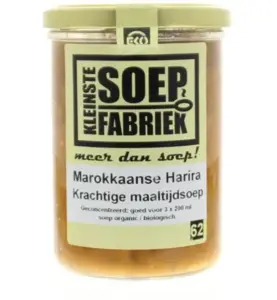 Kleinstesoepfabriek Arabische Harira Maaltijdsoep Bio (400 ml)