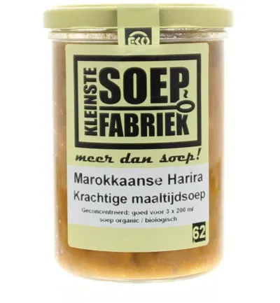 Kleinstesoepfabriek Arabische Harira Maaltijdsoep Bio (400 ml)