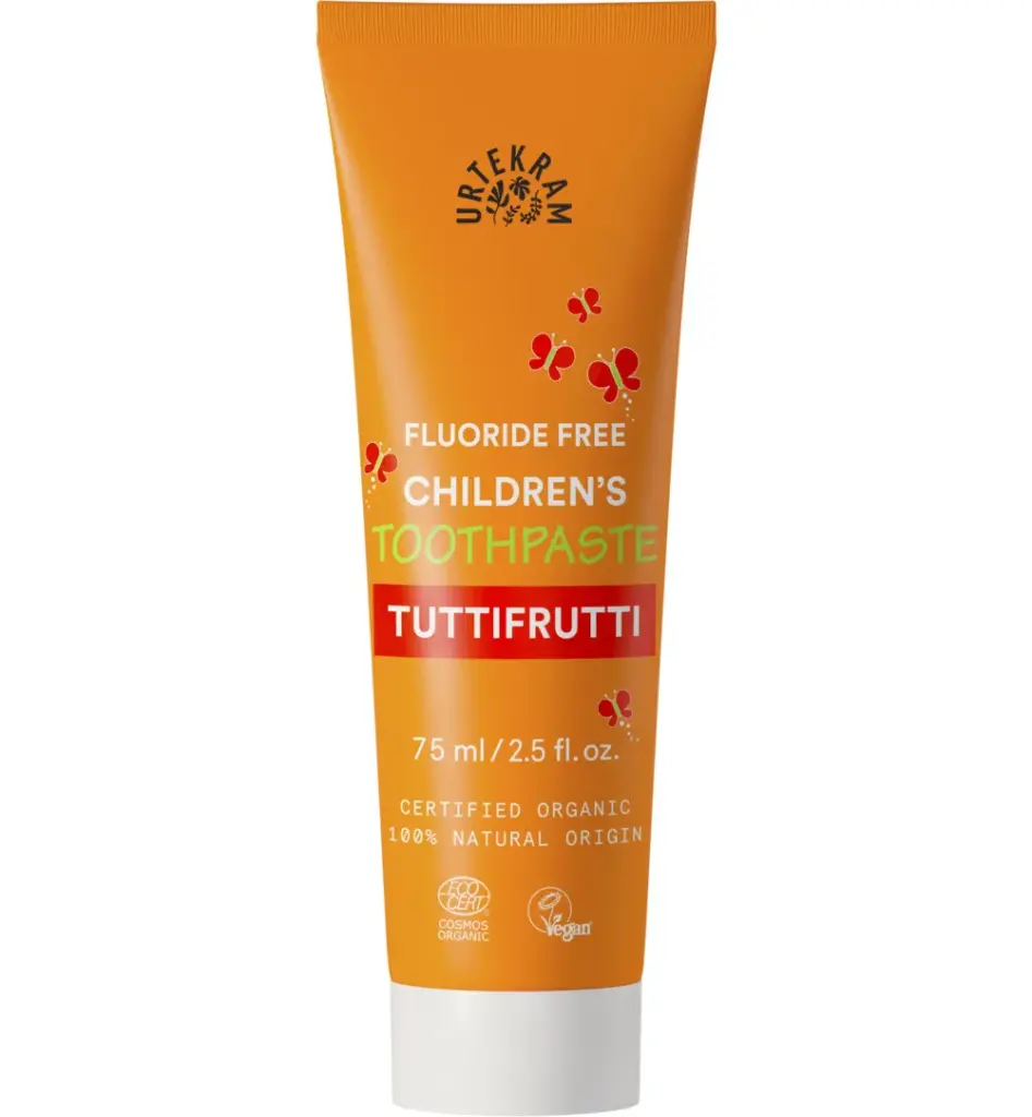 Urtekram Tandpasta kind tuttifrutti (75 ml)