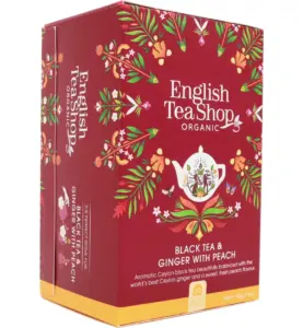 English Tea Shop Ginger peach bio (20 zakjes)