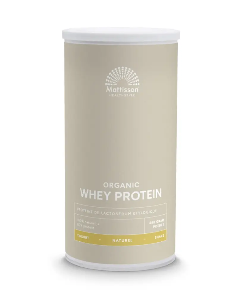 Mattisson Wei Whey Proteine Naturel 80% Bio (450 gr)