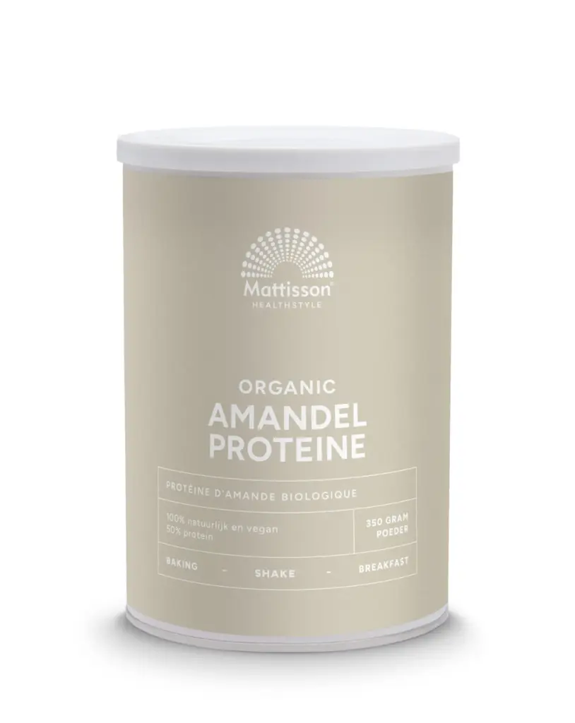 Mattisson Amandel Proteine 50% Vegan Bio (350 gr)