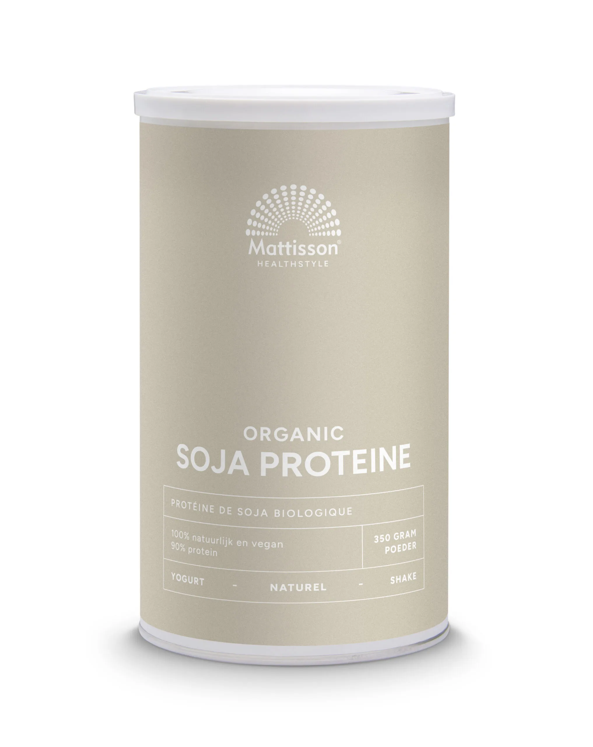 Mattisson Vegan Soja Proteine 90% Bio (350 gr)