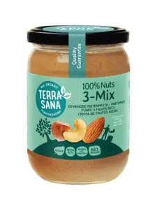 TerraSana 3 Mix notenpasta zonder pinda bio (500 gr)