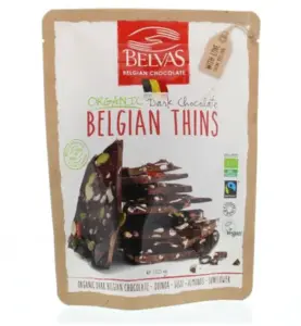 Belvas Thins puur goji amandel bio (120 gr)