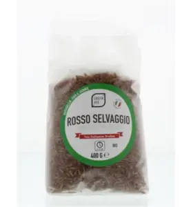 Greenage Rode Rijst Rosso Selvaggio Bio (400 gr)