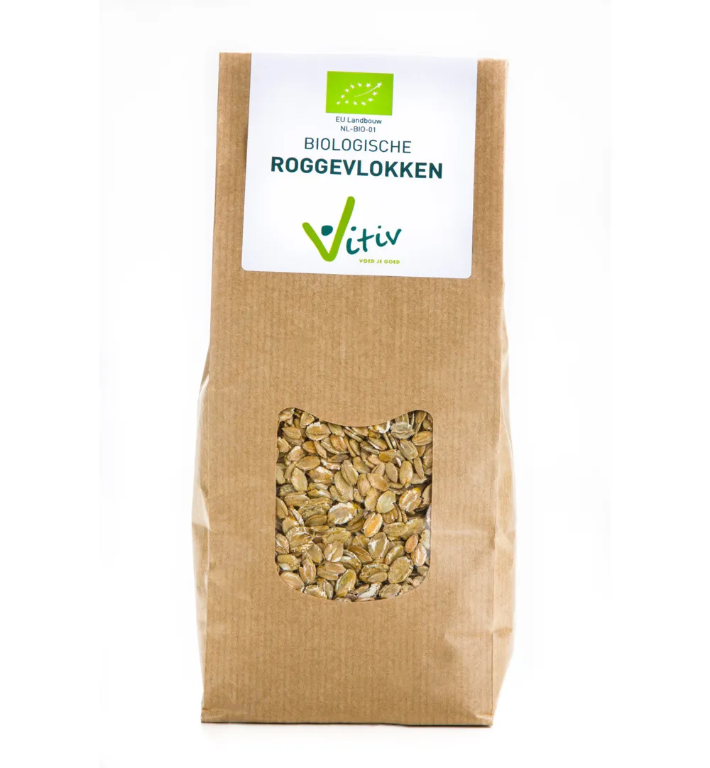 Vitiv Roggevlokken Bio (500 gr)