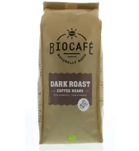 Biocafé Koffiebonen Dark Roast Bio (500 gr)