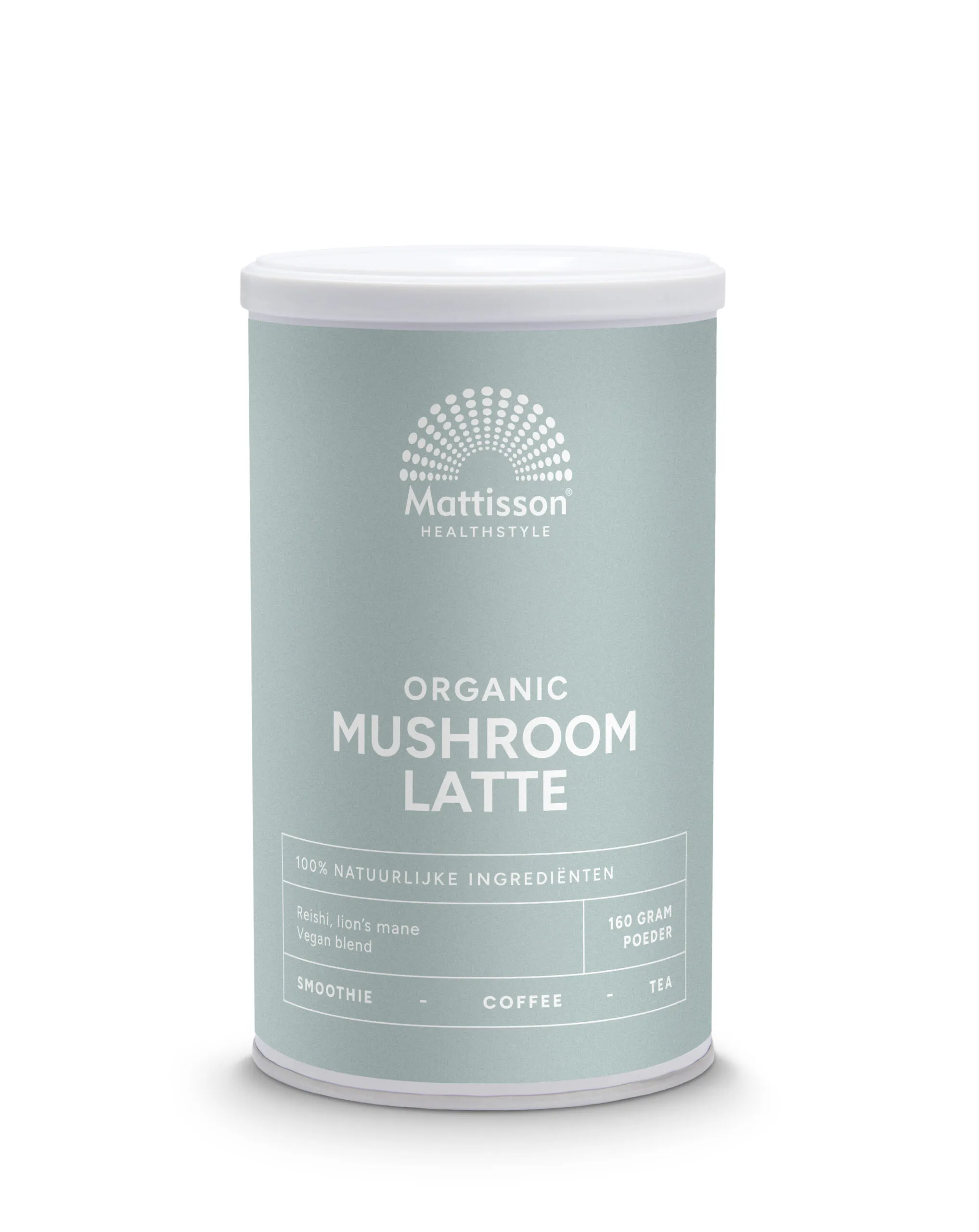 Mattisson Latte Mushroom Reishi - Cordyceps Bio (160 gr)