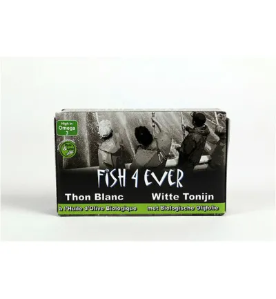 Fish 4 Ever Witte Tonijn In Olijfolie (120 gr)