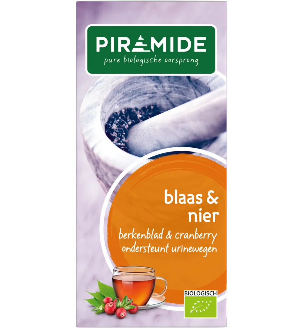 Piramide Blaas En Nierkruiden Thee Bio (20 stuks)