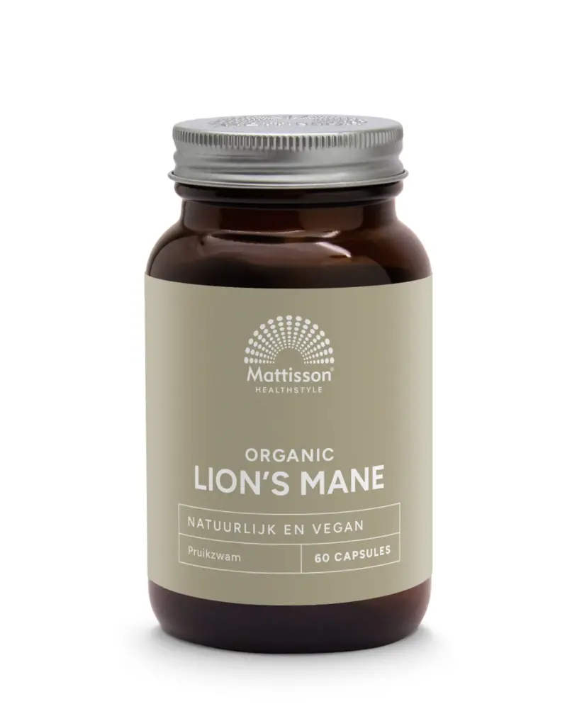 Mattisson Lion'S Mane 500Mg Bio (60 vega capsules)
