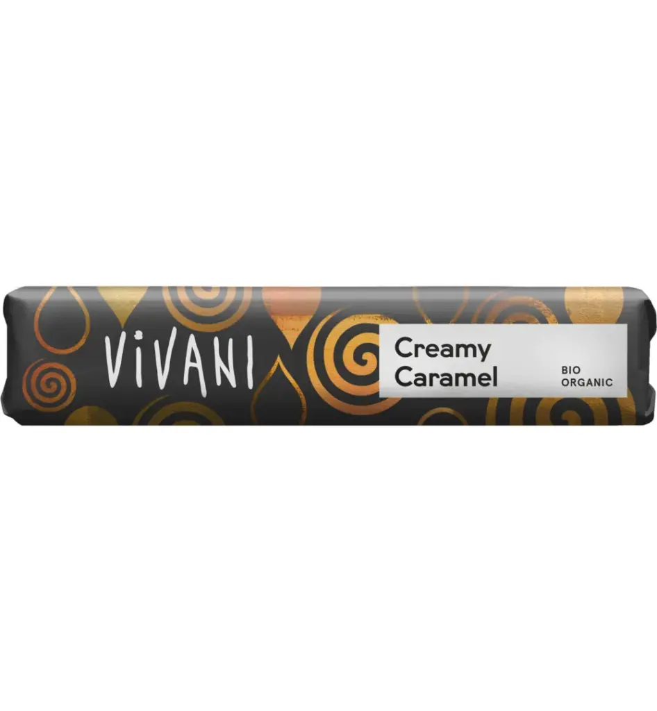 Vivani Chocolate To Go Creamy Caramel Bio (40 gr)