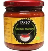 Yakso Sambal Brandal Bio (200 gr)