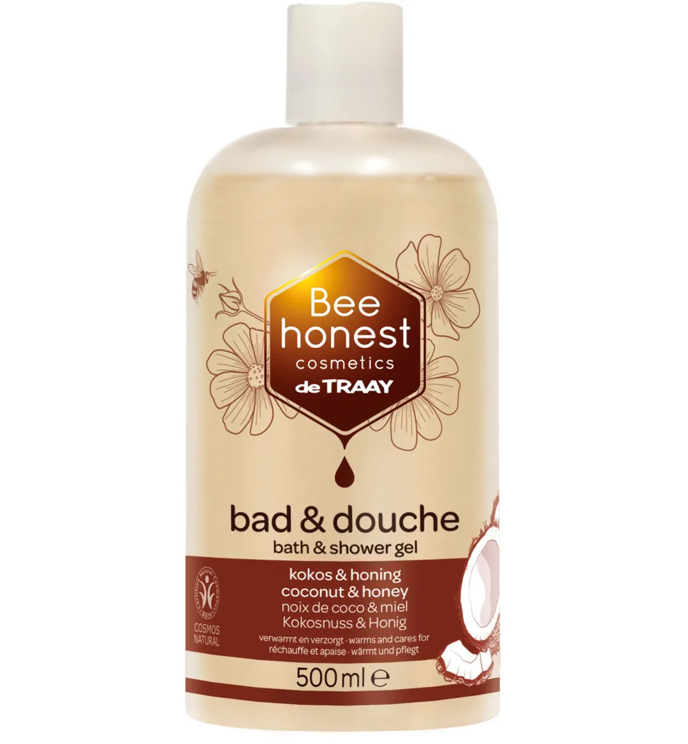 Bee Honest Bad/Douche Kokos/Honing (500 ml)