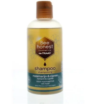 Bee Honest Shampoo rozemarijn & cipres (250 ml)